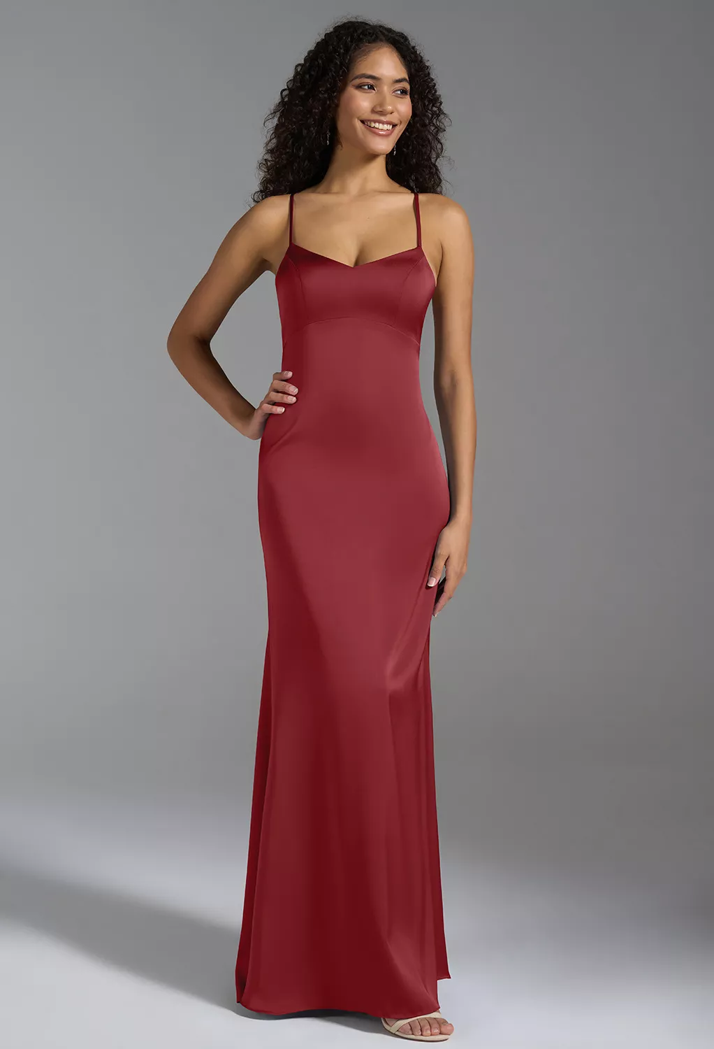AW Shane Burgundy  Beach Wedding Guest Dresses